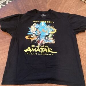 Nickelodeon Avatar The Last Airbender Black Tee